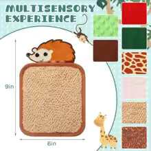 Sensory Nest Animal Touch Pads 8pc